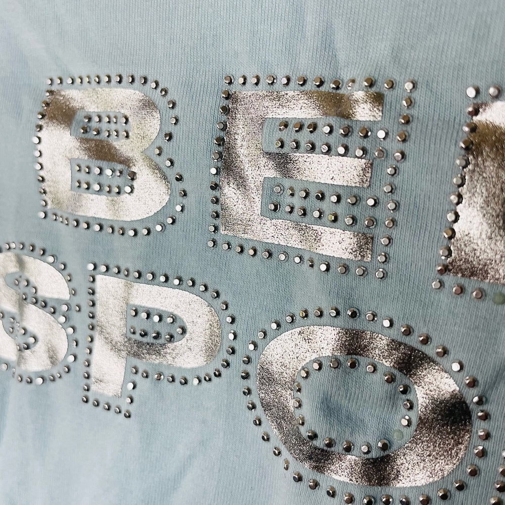 Bebe Sport Light Blue Long Sleeve Shirt - Picture 4 of 10